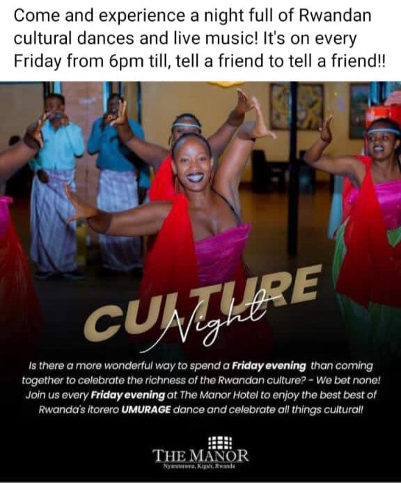 Flyer for culture Night at the Manor Hotel