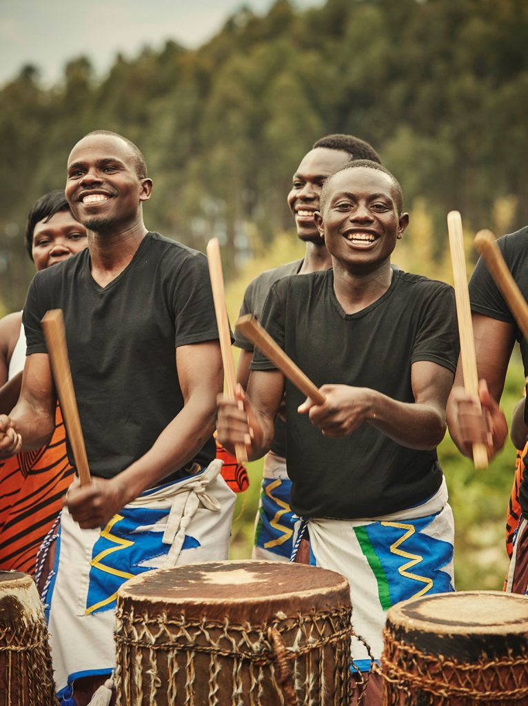 Lifestyle dancers in Rwanda